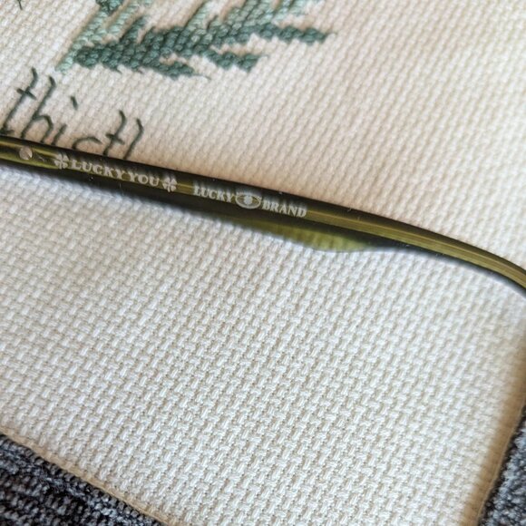 Lucky Brand Lucky You Nantucket Black Eyeglasses FRAMES 52-19-140 - Picture 4 of 8